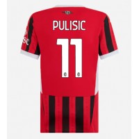 AC Milan Christian Pulisic #11 Domaci Dres za Ženska 2024-25 Kratak Rukav